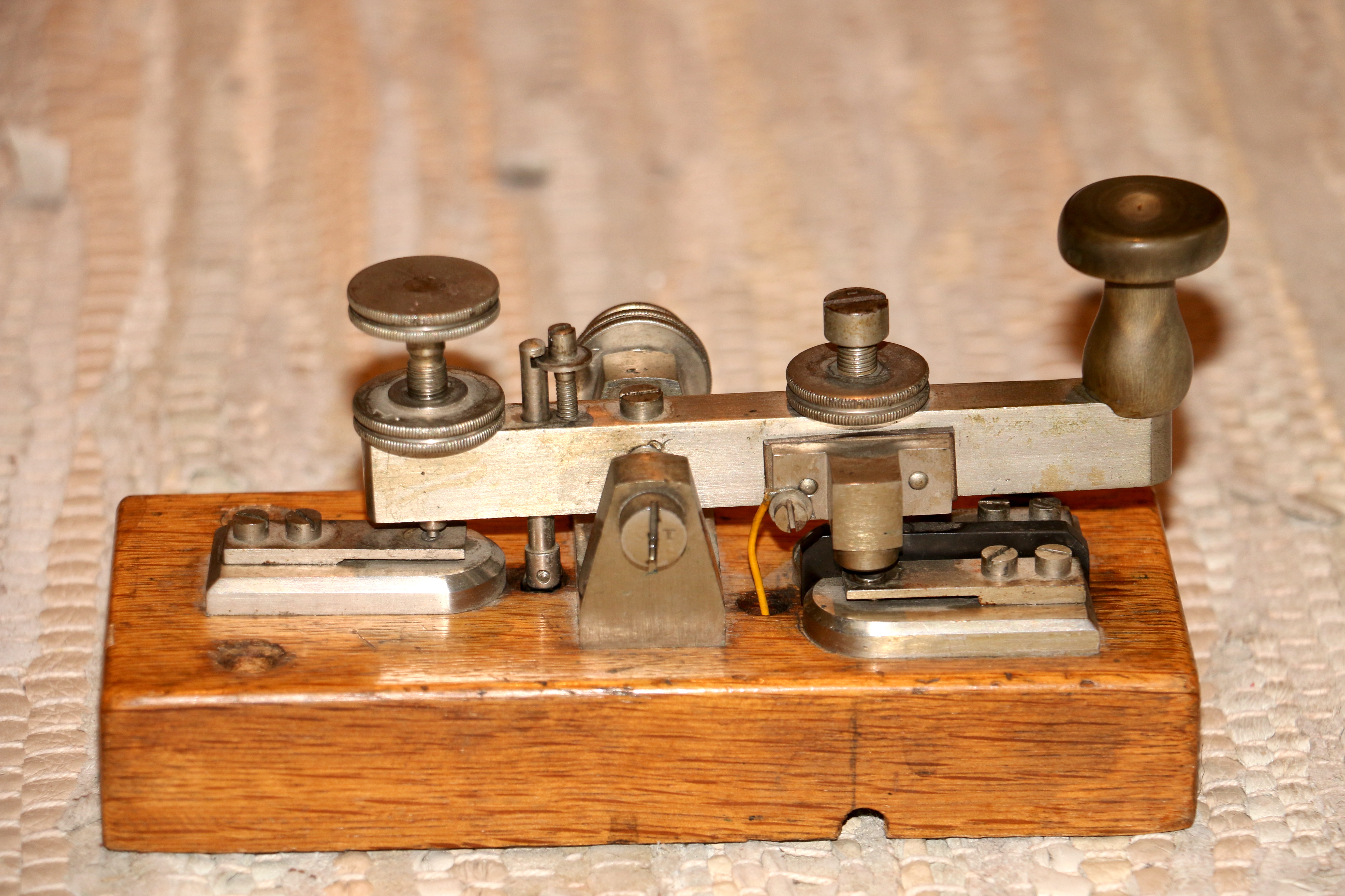 Morse Key for Morse's Telegraph System